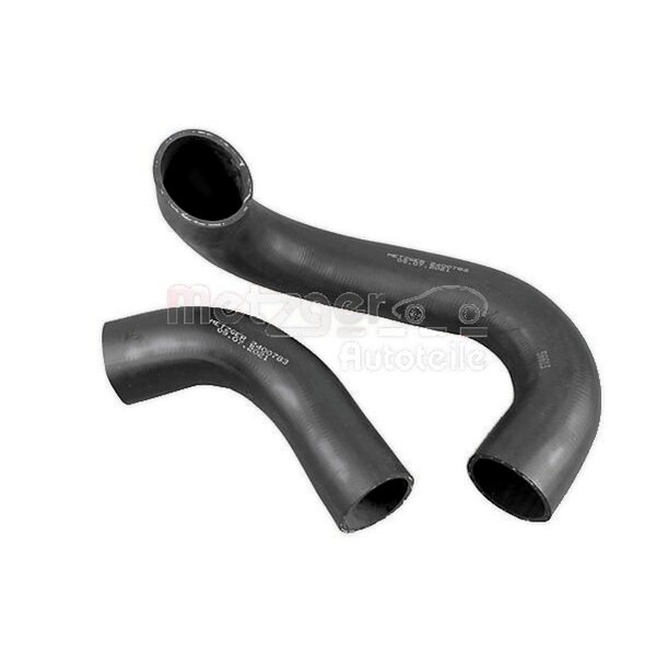 Charge Air Hose left without clamps METZGER for e.g. FIAT DUCATO