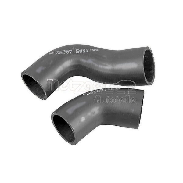 Ladeluftschlauch ohne Schellen METZGER passend für u.a. PEUGEOT BOXER