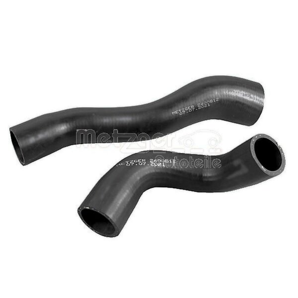 Charge Air Hose right without clamps METZGER for e.g. FORD FIESTA