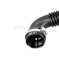 Charge Air Hose right with clamps METZGER suitable for...