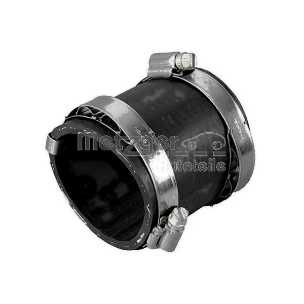 Charge Air Hose top with clamps METZGER for e.g. FORD TOURNEO
