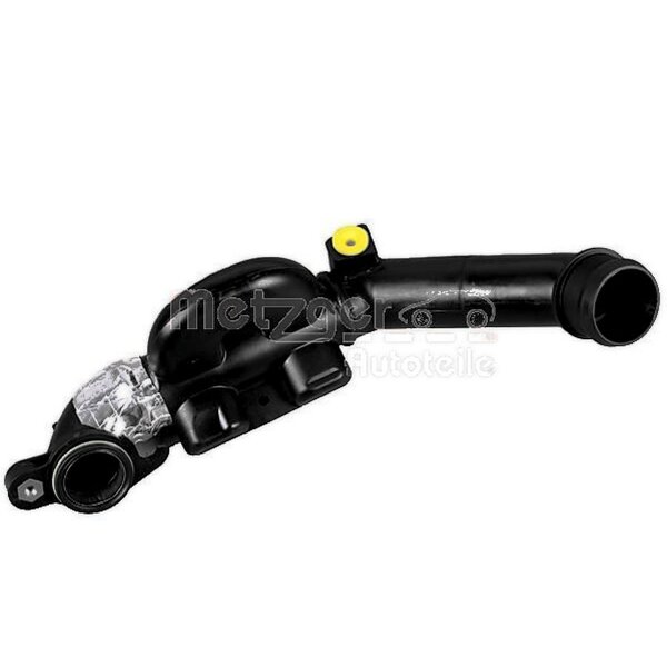 Resonator Ladeluftkühlung Abgasturbolader METZGER für u.a. CITROËN C4
