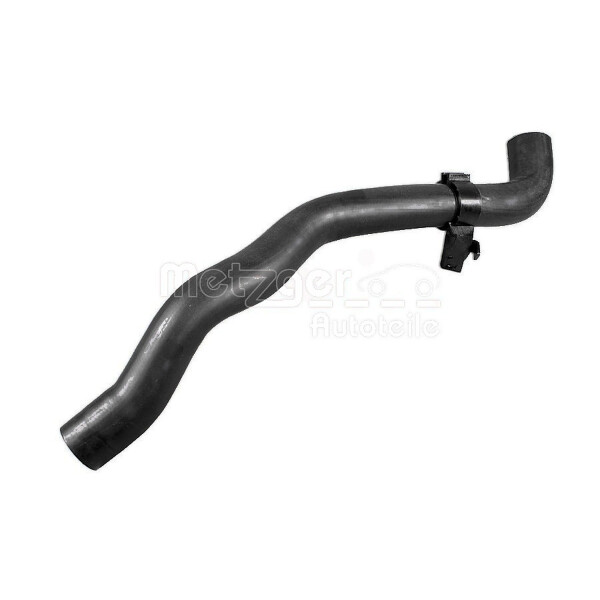 Charge Air Hose bottom without clamps METZGER for e.g. RENAULT LOGAN