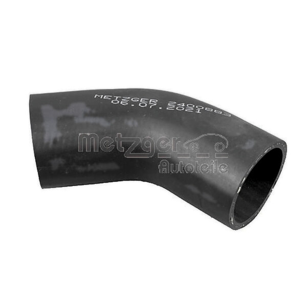 Charge Air Hose bottom without clamps METZGER suitable for e.g. AUDI A3