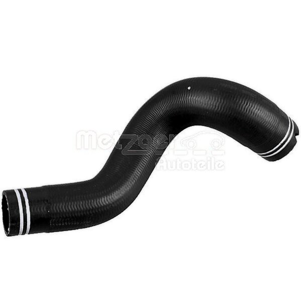 Charge Air Hose left without clamps METZGER for e.g. FIAT FIORINO
