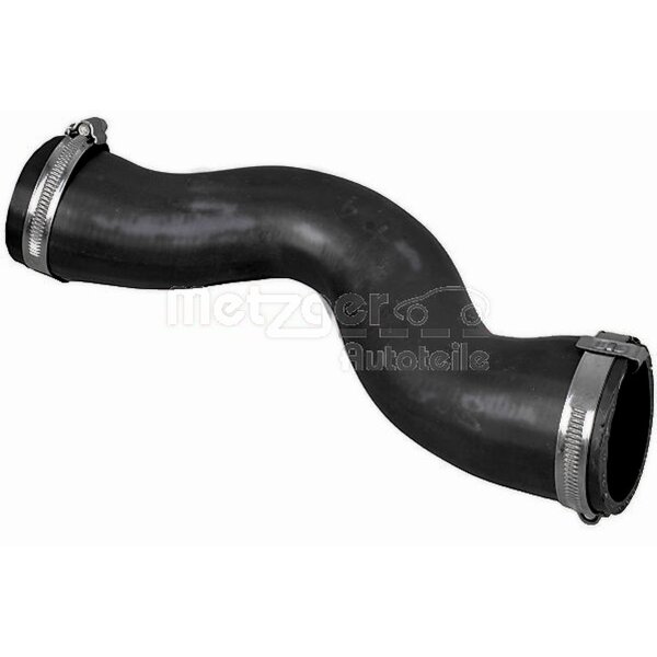 Charge Air Hose bottom without clamps METZGER for e.g. SEAT IBIZA