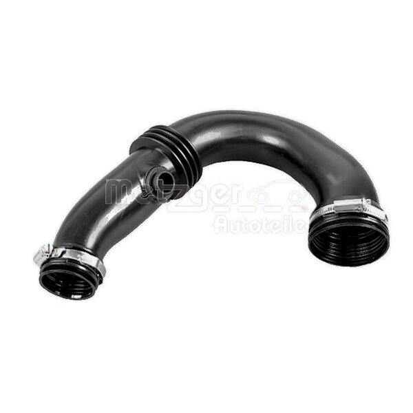 Charge Air Hose with clamps METZGER suitable for e.g. RENAULT CLIO