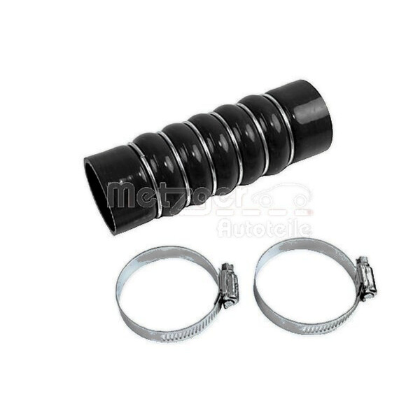 Charge Air Hose bottom without clamps METZGER for e.g. RENAULT CLIO