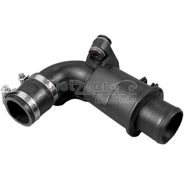 Charge Air Hose outlet METZGER IAM-Expertise suitable for e.g. RENAULT CLIO
