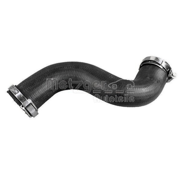 Charge Air Hose bottom with clamps METZGER suitable for e.g. CITROËN C5