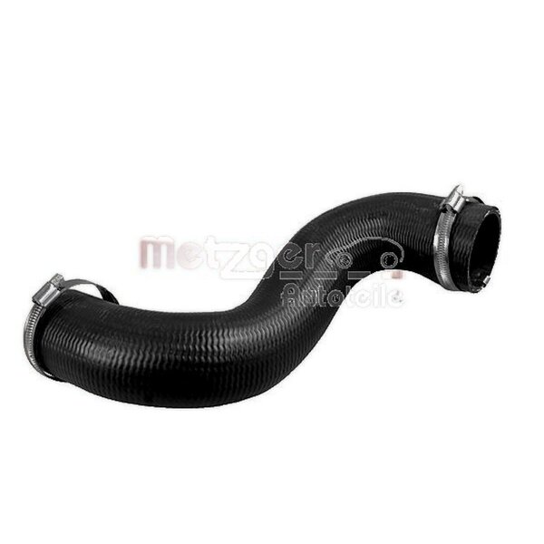 Charge Air Hose left with clamps METZGER suitable for e.g. VW AMAROK