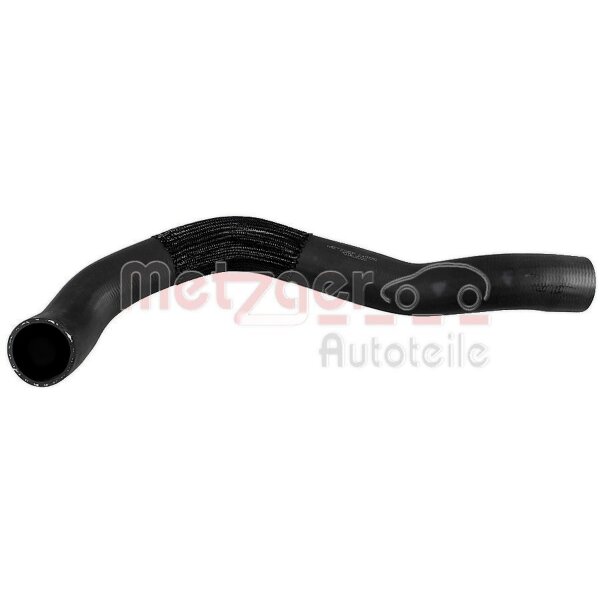 Charge Air Hose left without clamps METZGER for e.g. MITSUBISHI PAJERO