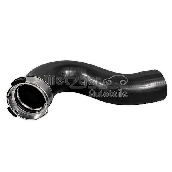 Charge Air Hose left without clamp METZGER for e.g. NISSAN INTERSTAR