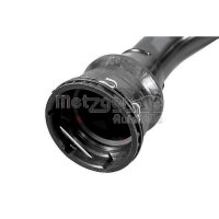 Charge Air Hose left without hole for Sensor METZGER for...