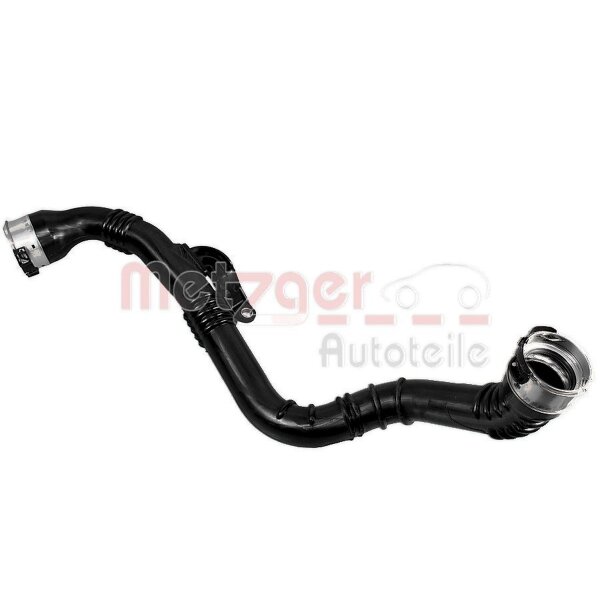 Ladeluftschlauch links mit Schnellkupplungen METZGER für u.a. RENAULT MEGANE