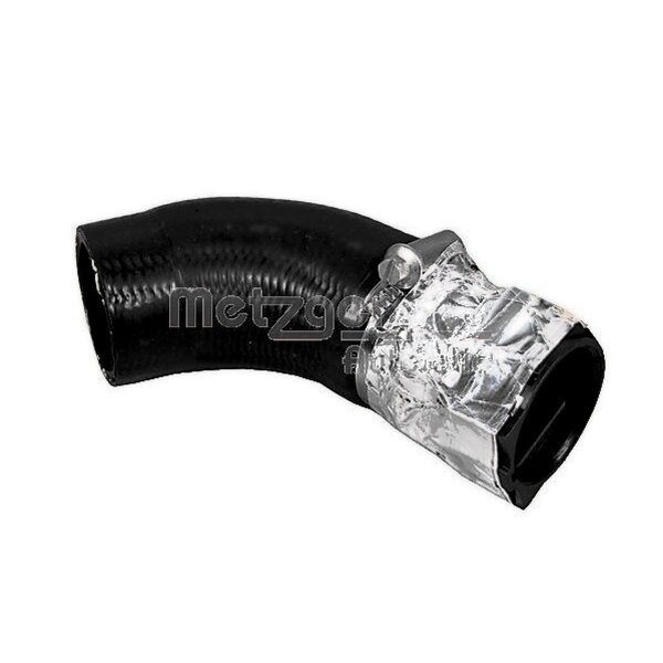 Charge Air Hose with clamp METZGER IAM-Expertise suitable for e.g. RENAULT CLIO