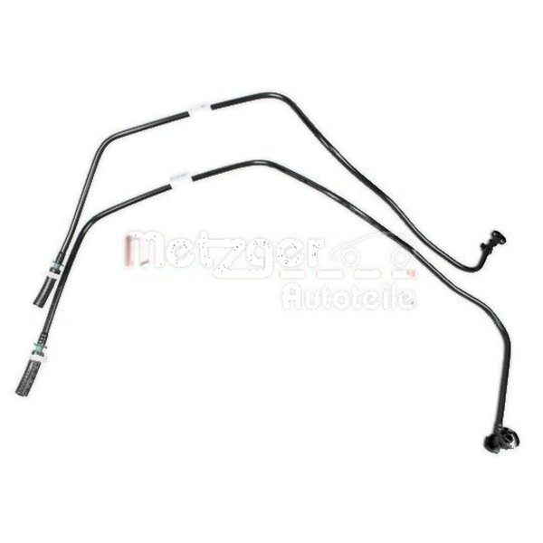 Fuel Line Fuel distribution pipe METZGER for e.g. RENAULT MEGANE