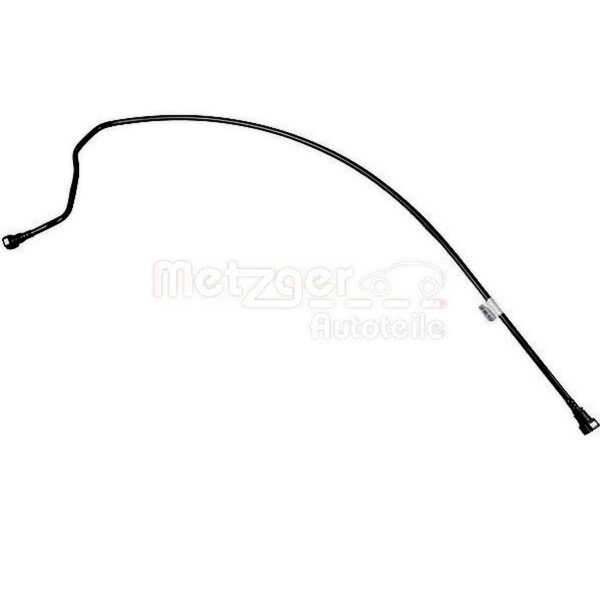 Fuel Line rear METZGER IAM-Expertise suitable for e.g. RENAULT CLIO