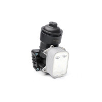 Housing Oil Filter Housing without Oil Filter METZGER suitable for e.g. AUDI Q5