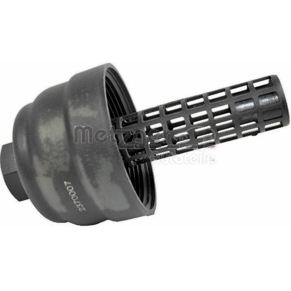 Cap Oil Filter Housing without oil filter METZGER suitable for e.g. AUDI A6