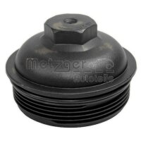 Cap Oil Filter Housing plastic METZGER IAM-Expertise...