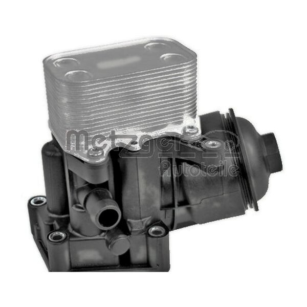 Gehäuse Ölfilter mit Dichtungen ohne Filter METZGER für u.a. SEAT IBIZA