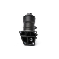 Housing Oil Filter Housing with Oil Cooler without Filter METZGER for AUDI A6