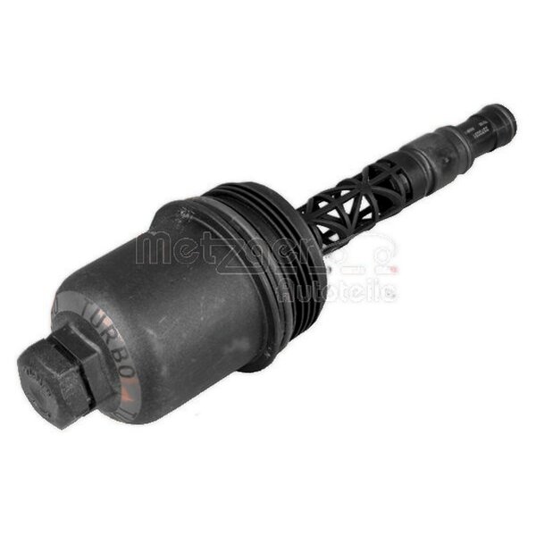 Cap Oil Filter Housing with Seal METZGER for e.g. MERCEDES-BENZ C-CLASS