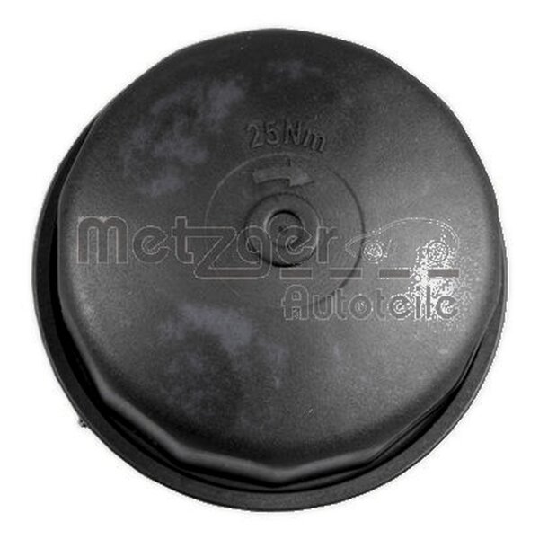 Cap Oil Filter Housing plastic with Seal METZGER for e.g. MB C-CLASS