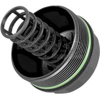 Cap Oil Filter Housing plastic METZGER suitable for e.g....