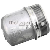 Cap Oil Filter Housing Aluminium METZGER for e.g. RENAULT...