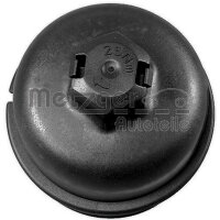 Cap Oil Filter Housing plastic METZGER for e.g. LAND...