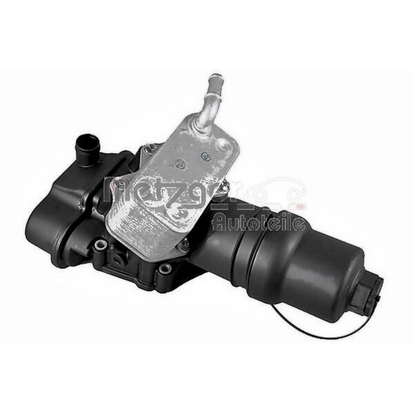 Housing Oil Filter Housing with Seal without Filter METZGER for e.g. AUDI A4