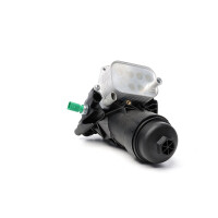 Housing Oil Filter Housing with Oil Cooler without Filter METZGER for AUDI A4