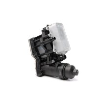 Housing Oil Filter Housing with seals without filter METZGER for e.g. BMW 3