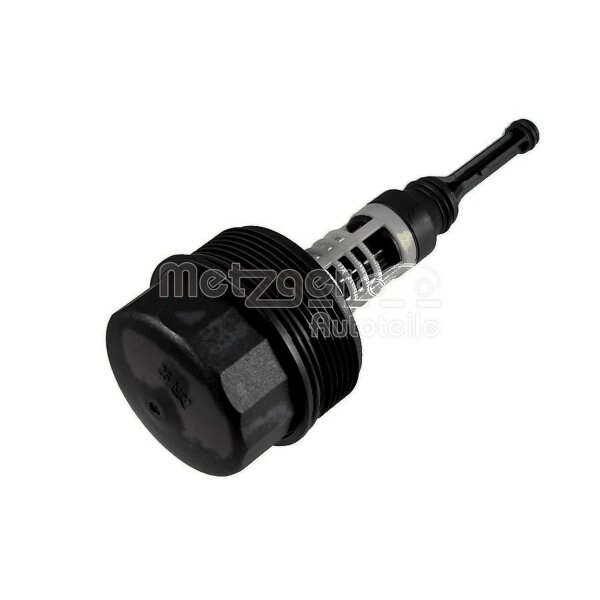 Cap Oil Filter Housing plastic without oil filter METZGER for e.g. MB E-CLASS