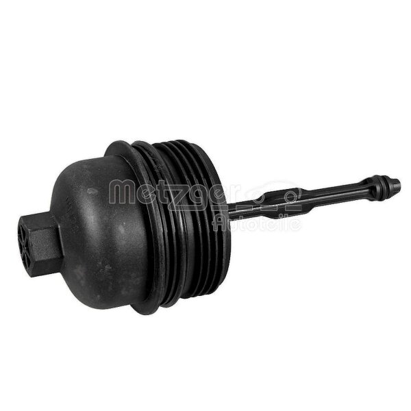 Cap Oil Filter Housing plastic without oil filter METZGER for e.g. HYUNDAI i20