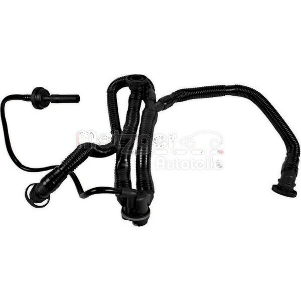 Hose Crankcase Ventilation METZGER IAM-Expertise suitable for e.g. AUDI A6