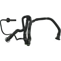 Crankcase ventilation hose METZGER for AUDI A4 B7