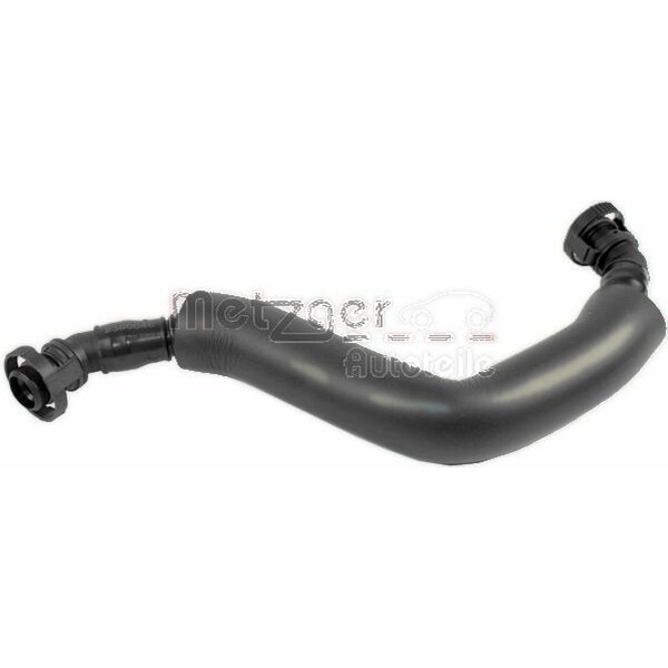 Hose Crankcase Ventilation front METZGER suitable for e.g. AUDI A6
