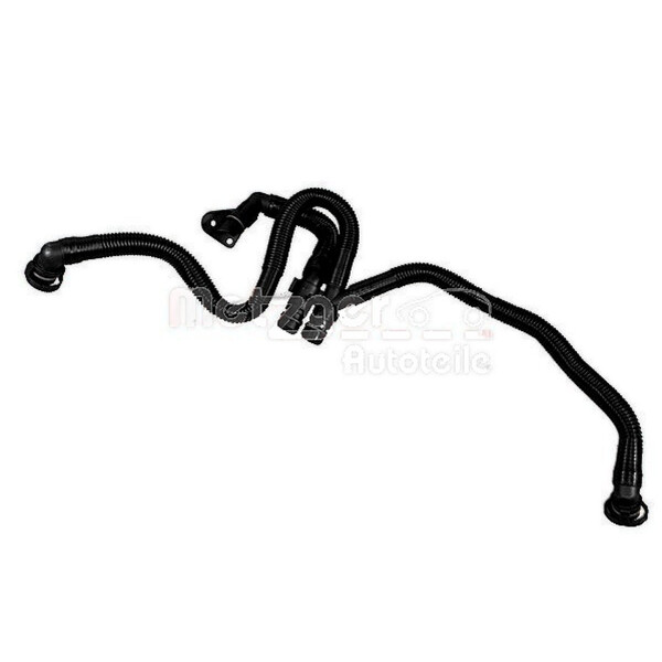 Schlauch Kurbelgehäuseentlüftung Motorblock METZGER für u.a. AUDI A6