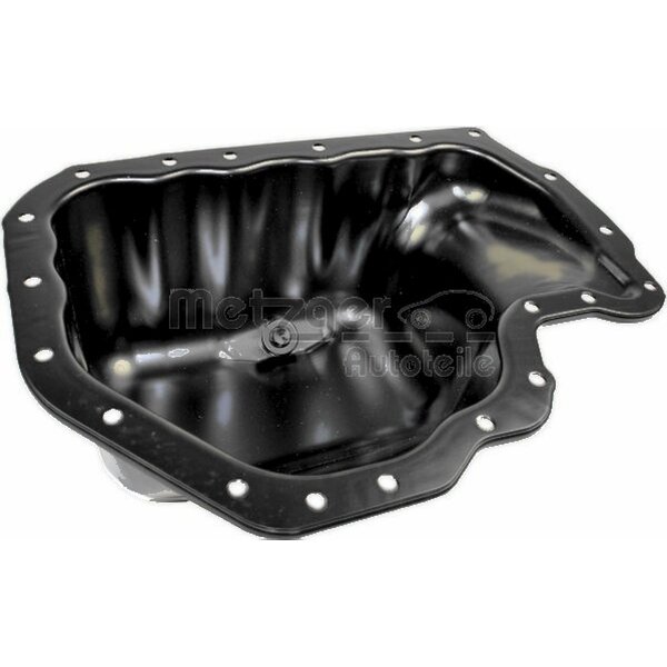 Oil Sump sheet steel without Seal METZGER suitable for e.g. VW POLO