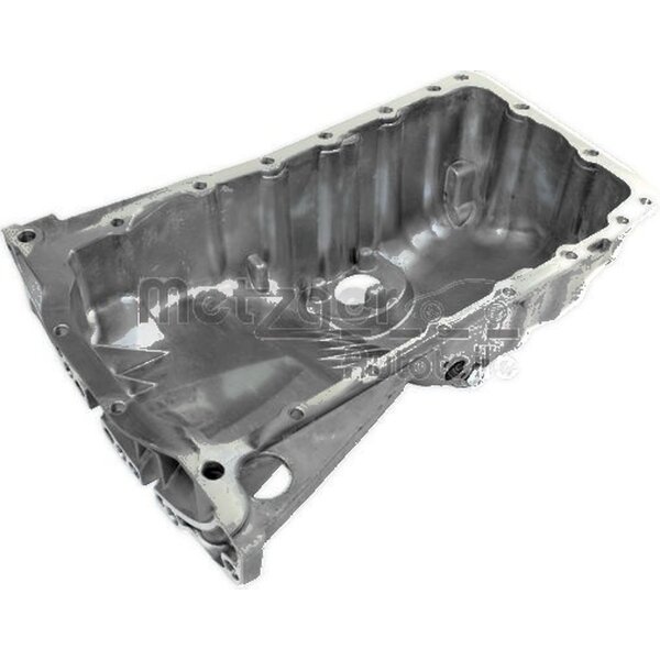 Die-cast aluminium Oil Sump without Seal METZGER for VW PASSAT and others