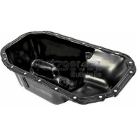 Oil Sump sheet steel without Seal METZGER suitable for...