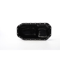 Ölwanne Stahlblech ohne Dichtung METZGER IAM-Expertise passend für u.a. VW POLO