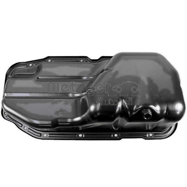 Oil Sump sheet steel without Seal METZGER suitable for e.g. OPEL VECTRA