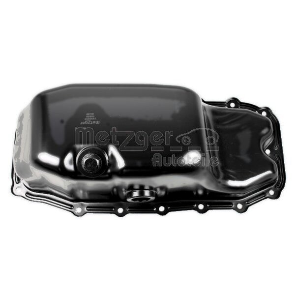 Oil Sump sheet steel without Seal METZGER suitable for e.g. OPEL CORSA