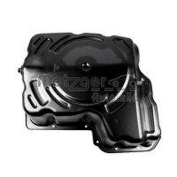 Oil Sump Sheet steel without Seal METZGER fits FORD...