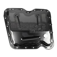 Oil Sump Sheet steel without Seal METZGER for NISSAN...