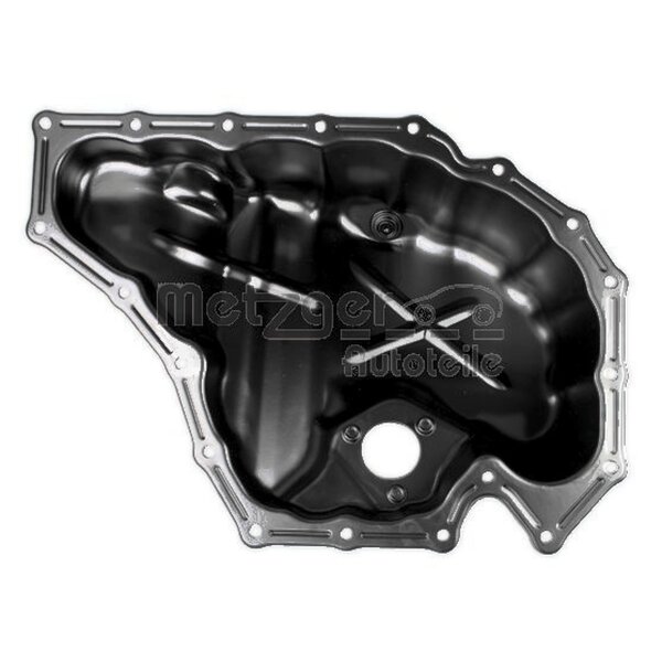 Oil Sump sheet steel without Seal METZGER suitable for e.g. AUDI A4